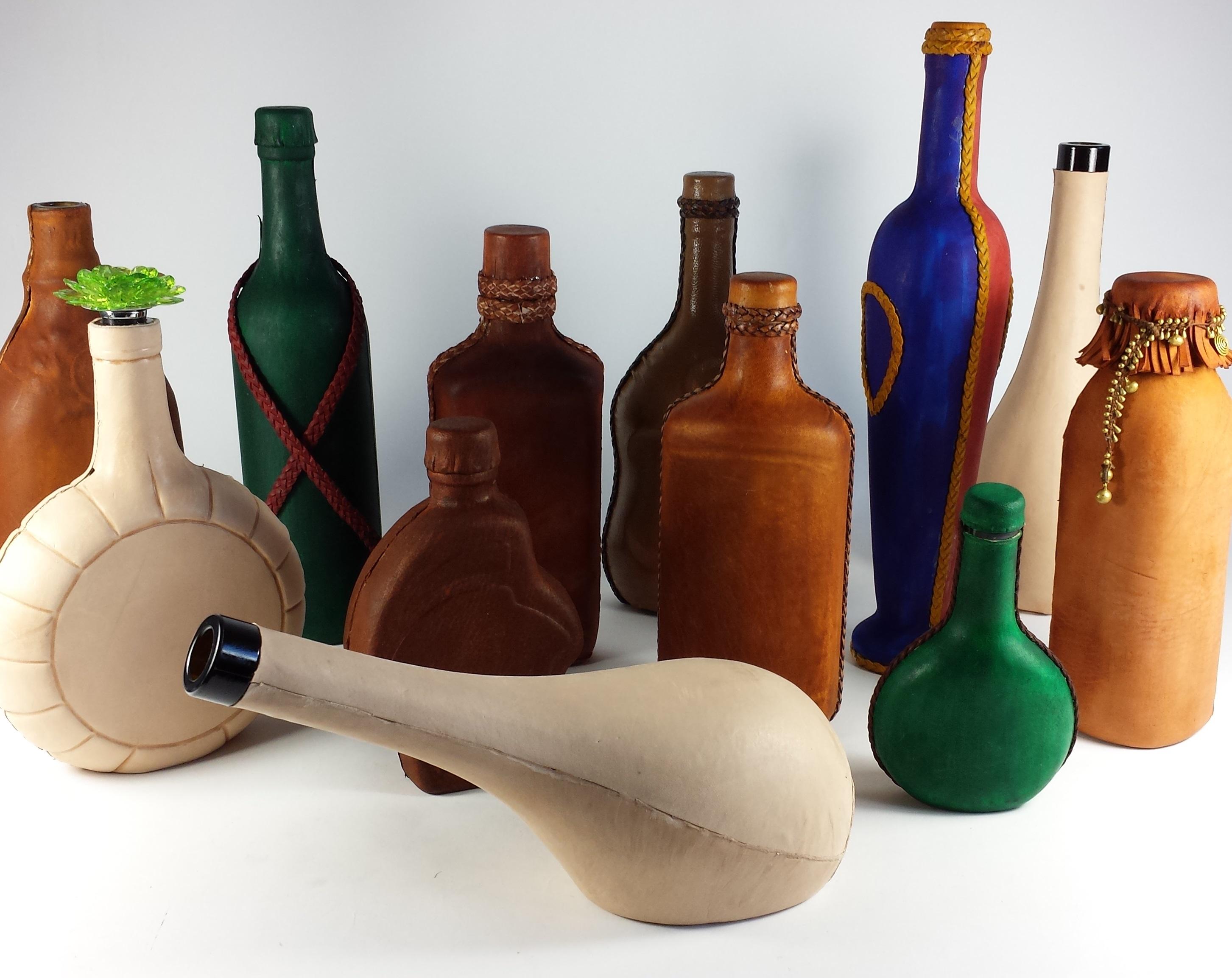 Covering a Glass Bottle with NZ's Sue Nelson